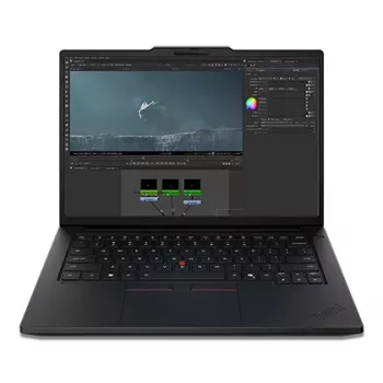 Lenovo ThinkPad P14s Gen 7 21XJ - Intel Core Ultra 9 386H - Win 11 Pro - RTX PRO 1000 Blackwell - 64 GB RAM - 1 TB SSD TCG Opal Encryption 2, NVMe - 36,8 cm (14,5 colio) mobili darbo stotis