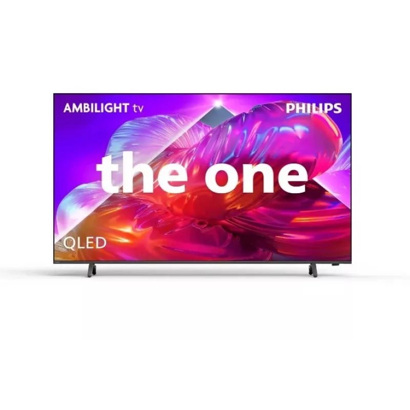 Philips 75PQS9001/12 75 colių QLED 4K Ultra HD Google TV su 3 pusių Ambilight, MiniLED, 120Hz, Dolby Vision ir Atmos, VRR, ALLM, FreeSync Premium, G-Sync Compatible, 4x HDMI 2.1, 2x USB, Wi-Fi, Bluetooth 5.0, DVB-T/T2/C/S/S2, pilka