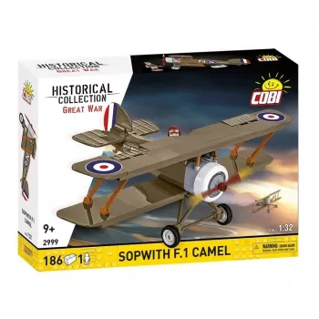 COBI 186 dalių HC Didysis karas / 2999 / Sopwith F.1 Camel