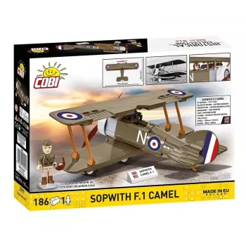 COBI 186 dalių HC Didysis karas / 2999 / Sopwith F.1 Camel