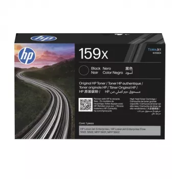 HP 159X didelio našumo juoda originali LaserJet tonerių kasetė