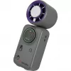 Verbatim Cool'n'Go Ice Touch Mini nešiojamasis ventiliatorius (violetinė/pilka)