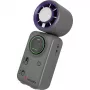Verbatim Cool'n'Go Ice Touch Mini nešiojamasis ventiliatorius (violetinė/pilka)