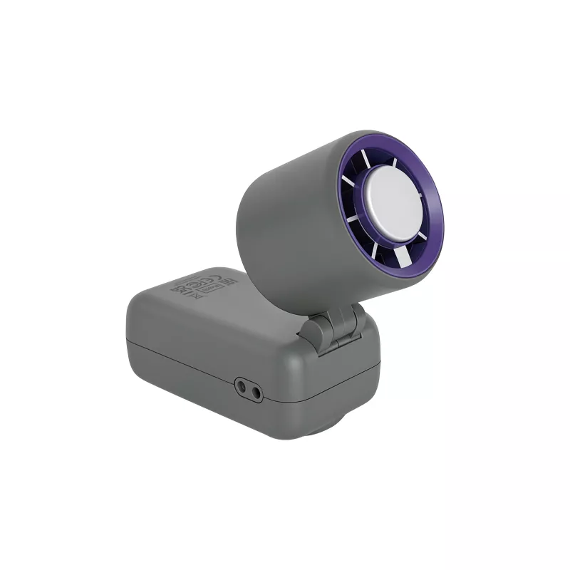 Verbatim Cool'n'Go Ice Touch Mini nešiojamasis ventiliatorius (violetinė/pilka)