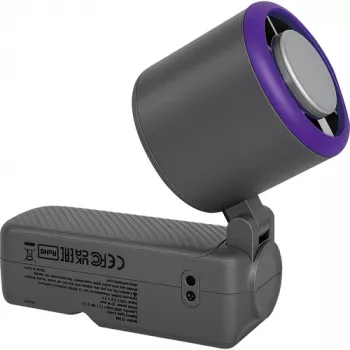 Verbatim Cool'n' Go Ice Touch Pro nešiojamas ventiliatorius pilkas/violetinis