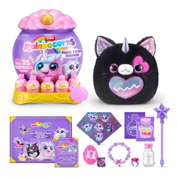 Zuru Rainbocorns Magic Potion Surprise 1 serijos asortimentas, kolekcinis pliušinis žaislas