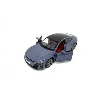 PULIO Auto MSZ 1/36 Audi RS E-Tron GT modelis su šviesos ir garso efektais, liejamo metalo korpusu