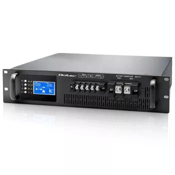 QOLTEC Pure Sine Wave Online Double-Conversion UPS Rack 5kVA 5000W PF1.0 su LCD, EPO, USB, RS-232, Intelligent Slot