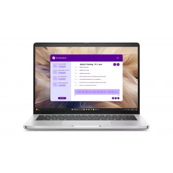Dell Pro 14 Plus PB14250 Ultra 5 236V 14 colių FHD+ IPS 400nits Anti-Glare 16GB LPDDR5X 512GB SSD Intel Arc Graphics Pirštų atspaudų skaitytuvas, išmaniosios kortelės skaitytuvas, IR kamera, apšviesta klaviatūra, vPro, Windows 11 Pro, 3 metų ProSupport
