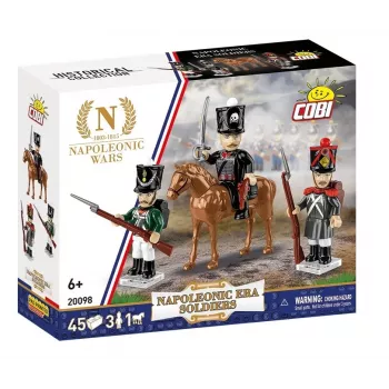 COBI KLOCKI Napoleono eros kareivis – statybinis blokelis minifigūra