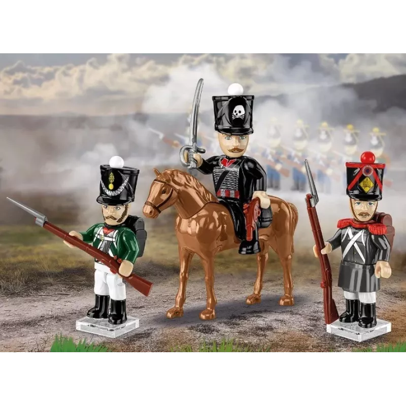 COBI KLOCKI Napoleono eros kareivis – statybinis blokelis minifigūra