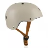 Lionelo LO-HELMET Beige Sand dviračio šalmas – In-Mold PC korpusas, 24 ventiliacijos kanalai, Headlock reguliavimas, CE EN 1078, dydis L 58-61 cm
