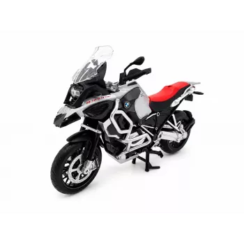 PULIO Motorcycle MSZ 1/12 BMW R1250GS Adventure sidabrinis liejimo modelis