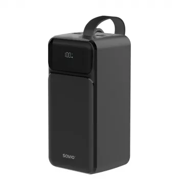 SAVIO BA-14 50000 mAh Power Bank juoda
