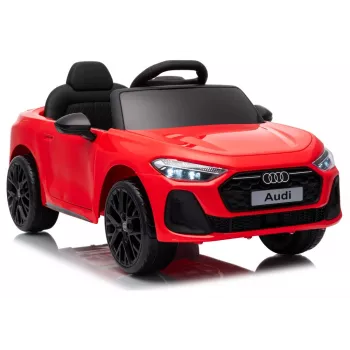 LEAN CARS Audi A5L HL788 raudonas 12V elektrinis vaikiškas automobilis su tėvų nuotolinio valdymo pultu