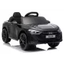 LEAN CARS Audi A5L HL788 juodas 12V elektrinis automobilis su tėvų nuotolinio valdymo pultu, LED žibintais, MP3, EVA putplasčio ratais, eko-odos sėdyne, 30 kg maksimali apkrova, vaikams nuo 3 iki 8 metų