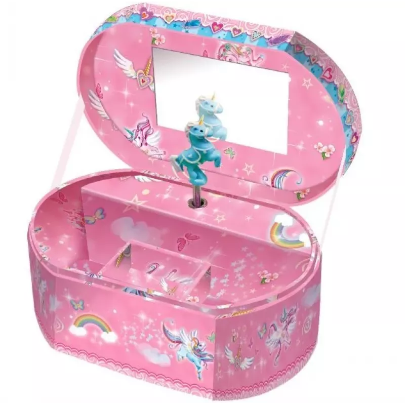 PULIO Pecoware Oval Music Box - Unicorn