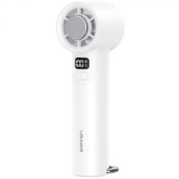 USAMS Ice-Cooling nešiojamas ventiliatorius 2000mAh baltas
