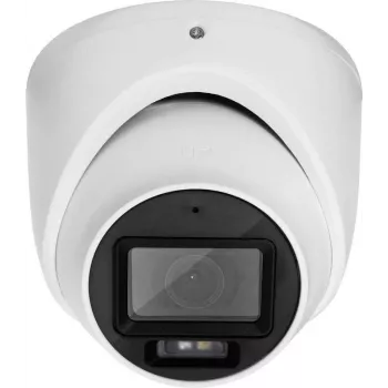 ABUS Security-Center TVCC55512 4MP lauko IP kulkos formos kamera su PoE, 2,8 mm objektyvu, 100° plačiu kampu, 30 m IR, IP67, H.265, MicroSD lizdu