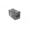 DIGITUS Cat. 6A ekranuotas Keystone modulis, be įrankių, RJ45, sidabrinis