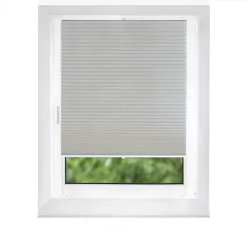 Pearl 100x170 taupe klostuota žaliuzė su šilumos izoliacija ir spaustukų tvirtinimu