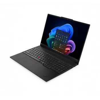 Lenovo ThinkPad E16 G4 21YC004YPB 16 colių WUXGA IPS nešiojamasis kompiuteris, Intel Core Ultra 5 325, 32GB DDR5, 512GB SSD, Windows 11 Pro, juodas