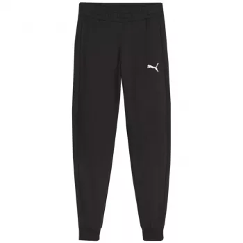 Puma Team Goal vaikiškos treniruočių kelnės, juodos (128cm) - unisex, dryCELL