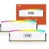 V-Color Manta XFinity+ aRGB DDR5-8000 RAM, CL40, EXPO - 32 GB dviejų modulių rinkinys, baltas