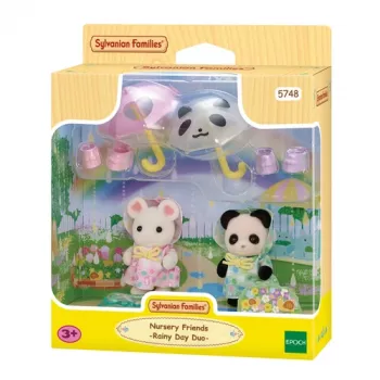Sylvanian Families Nursery Friends Rainy Weather Set - lietingos dienos rinkinys