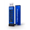 iStorage datAshur PRO+A 128GB USB 3.2 Gen 1 šifruotas USB-C atmintukas su PIN apsauga, FIPS 140-3 Level 3, IP68