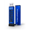iStorage datAshur PRO+A 128GB USB 3 atmintinė su 256 bitų šifravimu (IS-FL-DA3A-256-128)