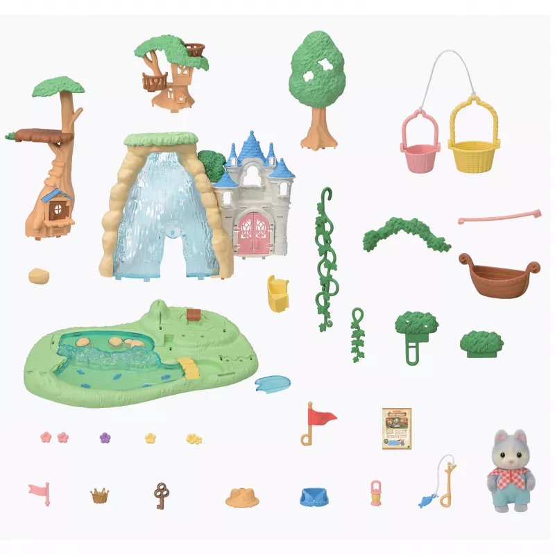 Sylvanian Families Adventure Playground Waterfall vandens žaidimų rinkinys