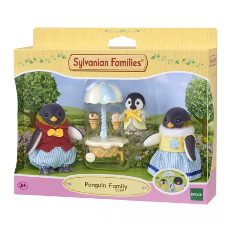 Sylvanian Families Pingvinų šeimynėlės figūrėlių rinkinys