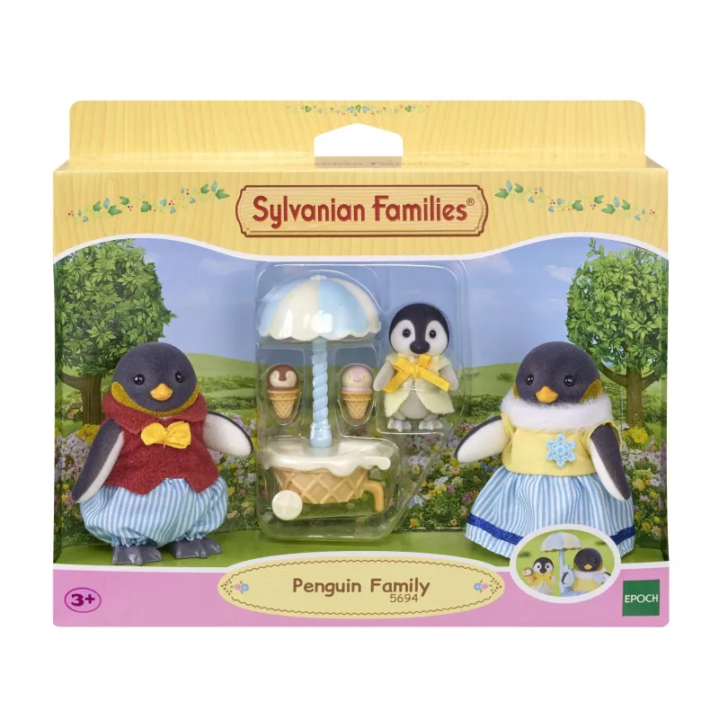 Sylvanian Families Pingvinų šeimynėlės figūrėlių rinkinys