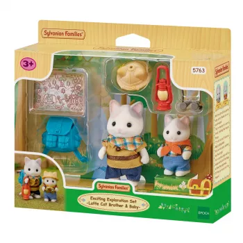Sylvanian Families Adventure Explorer rinkinys su dviem figūrėlėmis