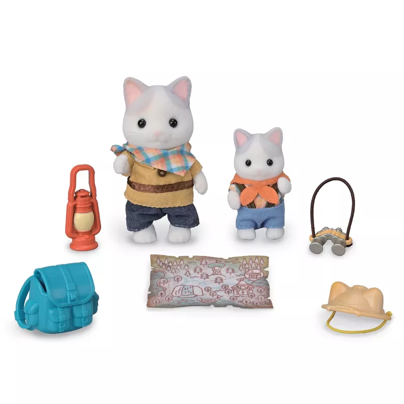 Sylvanian Families Adventure Explorer rinkinys su dviem figūrėlėmis
