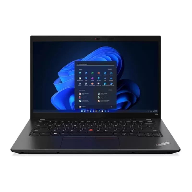 Atnaujintas Lenovo ThinkPad L14 G3 14 colių FHD IPS nešiojamas kompiuteris - Intel Core i5-1245U, 16GB RAM, 256GB SSD, Windows 11 Pro, juodas