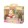 Sylvanian Families Chocolate Rabbit Tėtis Living Room rinkinys