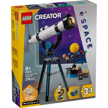 LEGO Creator 3-in-1 Space Rover Explorer 31107 Konstravimo rinkinys, 510 dalių, nuo 8 metų