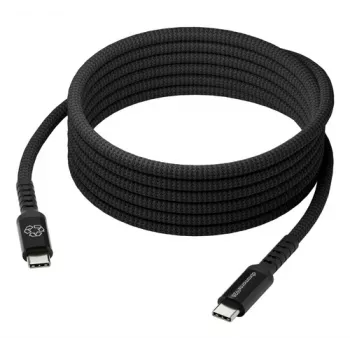 dbramante1928 Copenhagen USB-C į USB-C pintas laidas 1 m juodas