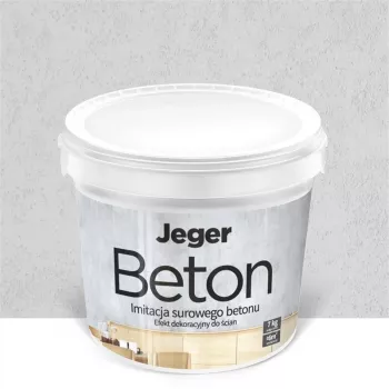 Jeger dekoratyvinis tinkas su betono efektu Como 7 kg – vandens pagrindo vidaus sienų danga