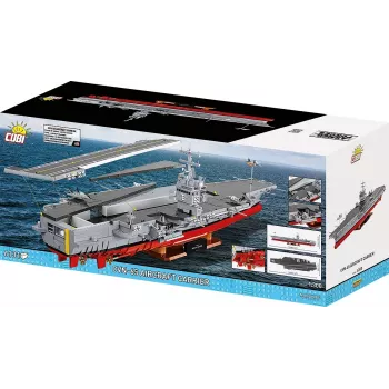 COBI 6131 dalių HC WWII /4869/ CVN-65 lėktuvnešio konstruktorius