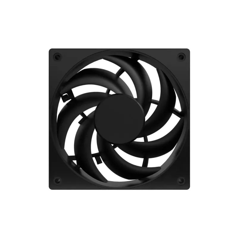 Fury SAI S12 PWM 120 mm korpuso ventiliatorius - juodas