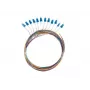 LANBERG Pigtail SM LC/UPC Semi-Tight 9/125 G657A1 12x2m įvairiaspalvis