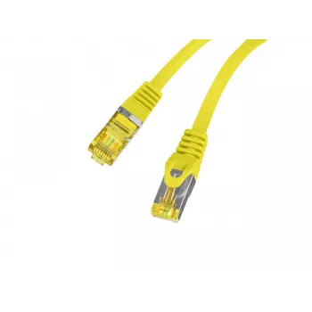 LANBERG Cat.6A S/FTP LSZH varinio tinklo kabelis 20 m geltonas, Fluke patikrintas