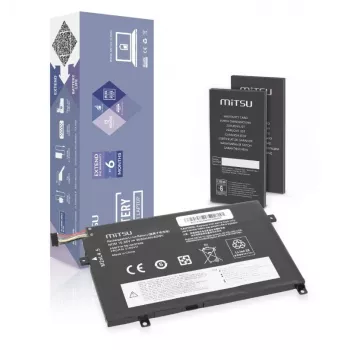 MITSU Battery 01AV411, skirta Lenovo ThinkPad E470 E475 – 3650 mAh (40 Wh) 10,95 V