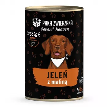Paka Zwierzaka Seventh Heaven elniena su avietėmis 400g šlapias šunų maistas