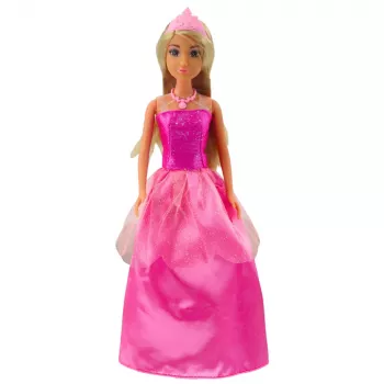 LEAN TOYS Anlily Collection mados rinkinys su suknelėmis ir aksesuarais – 17 dalių