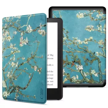 Tech-Protect SmartCase, skirtas Kindle Paperwhite 11 kartos / Signature Edition – mėlynas