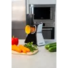 Blaupunkt Slicer FPS502 elektrinė pjaustyklė 150 W, nerūdijančio plieno dantytas peilis 190 mm, reguliuojamas pjūvio storis 0-15 mm, juoda/sidabrinė